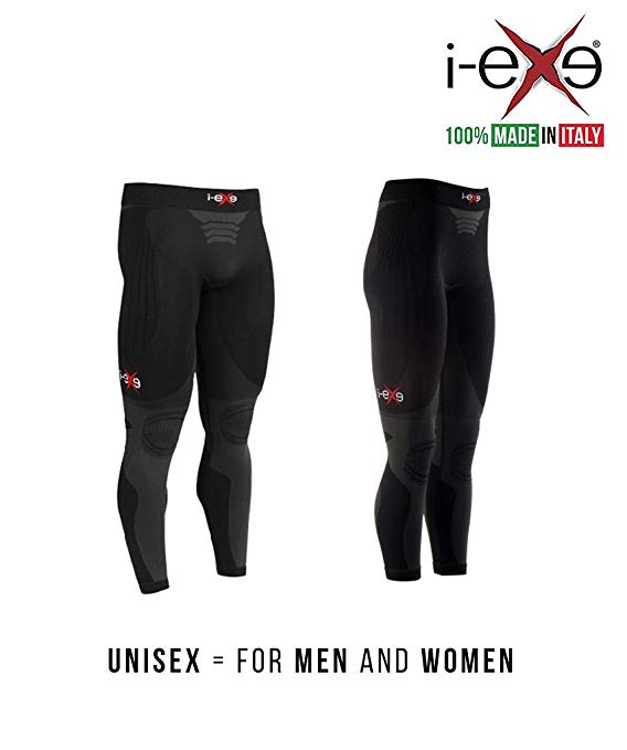 I-EXE - Made in Italy - HIGH Performance LINE/Multizone Compression Shorts/for Men, Women/for Cycling, Jogging, Running, Hiking, Gym, Fitness/Improving Endurance, Muscle Recovery