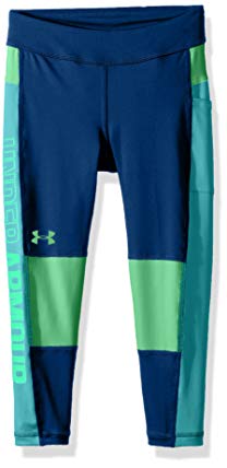 Under Armour Girls Color block Crop Leggings