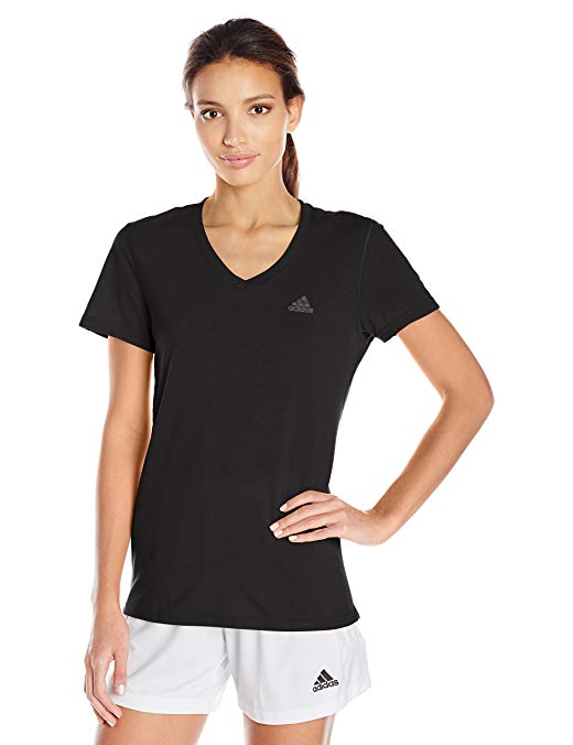 adidas Women's Training Ultimate Short Sleeve V-Neck Tee