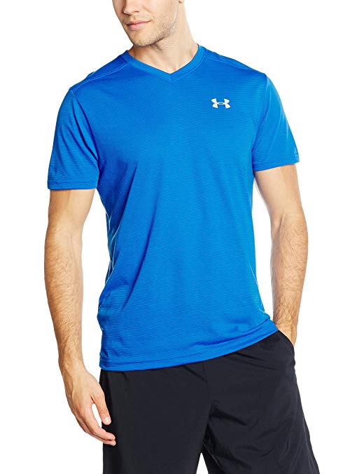 Under Armour Men's Streaker V-Neck Short Sleeve Shirt