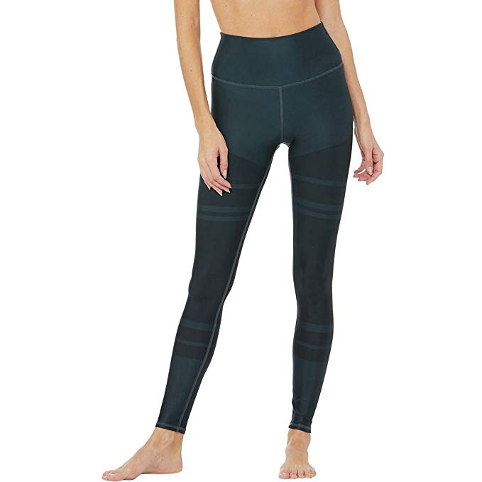 Alo Yoga High-Waist Tech Lift Airbrush Colorblock Legging - Women's