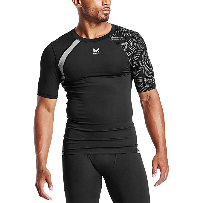 Mission X Wade Collection Men's Flash Short Sleeve Compression Shirt