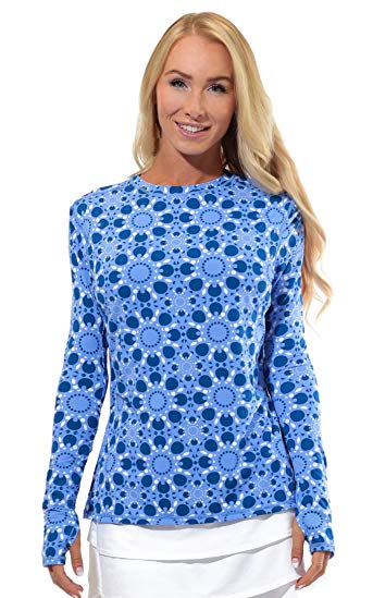 All For Color Women's Crew Neck Sun Protective Top