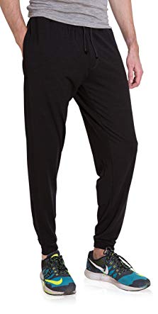 Woolly Clothing Men's Merino Flex Sweatpant - Moisture Wicking, Anti-Odor, Casual Athletic wear