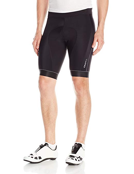 Craft Sportswear Men's Verve Bike and Cycling with Chamois Pad Shorts: protective/riding/compression/cooling