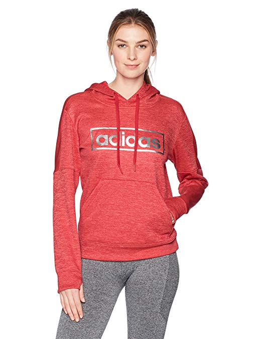 adidas Women's Team Issue Linear Logo Pullover