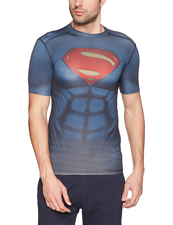 Under Armour Men's Alter Ego Superman Compression Shirt