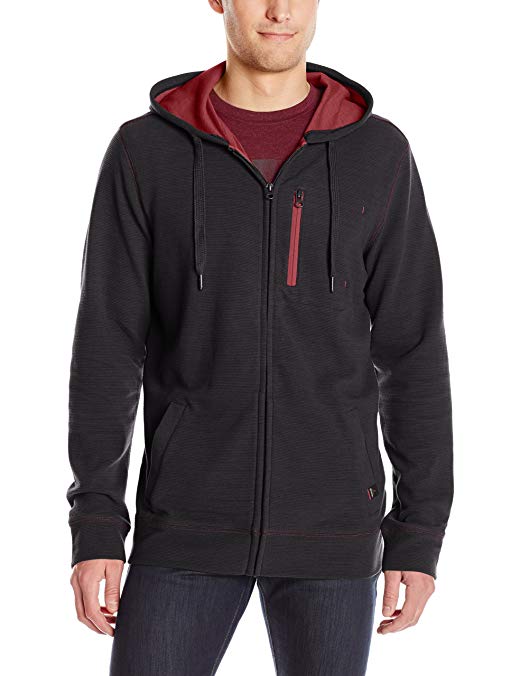 prAna Mens Wes full zip hoodie