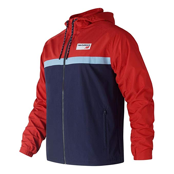 New Balance Men's Athletics 78 Pocketed Reflective Jacket