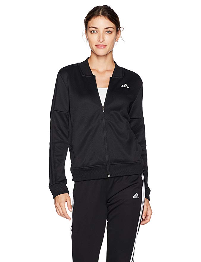 adidas Women's Athletics Tricot Snap Track Jacket